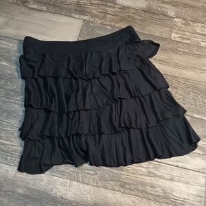 Women's INC Short Ruffle Mini-skirt    ps